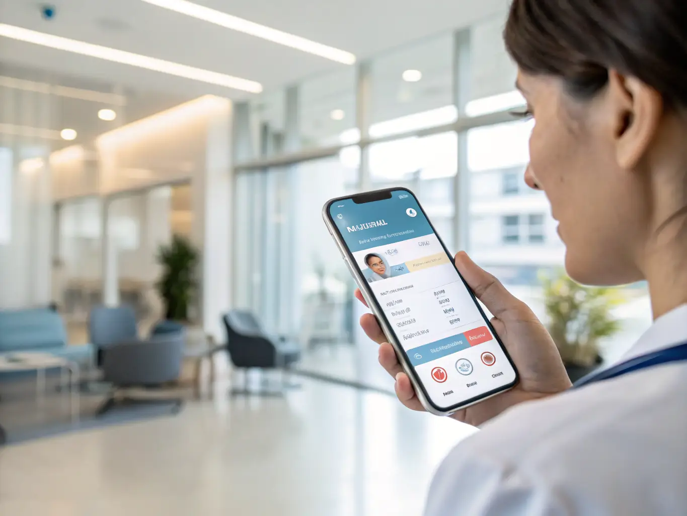 A screenshot of the Careflownote app on a smartphone, showcasing the therapy session logging feature for PTs and OTs, with fields for documenting treatment progress and notes.