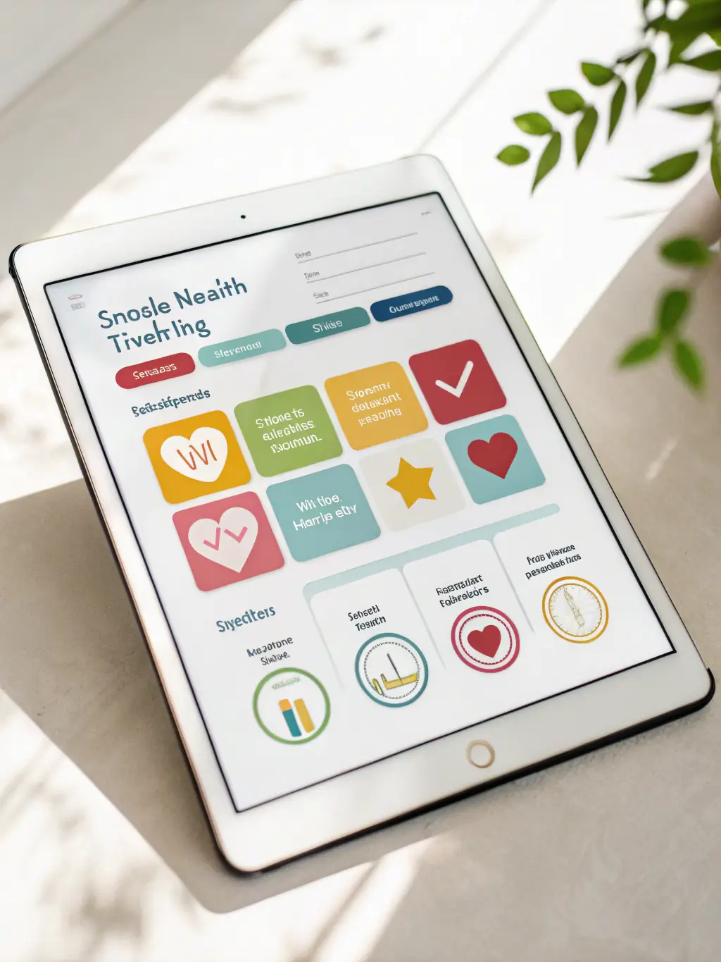 A screenshot of Careflownote's interface showing a patient's progress chart, highlighting improvements over time.